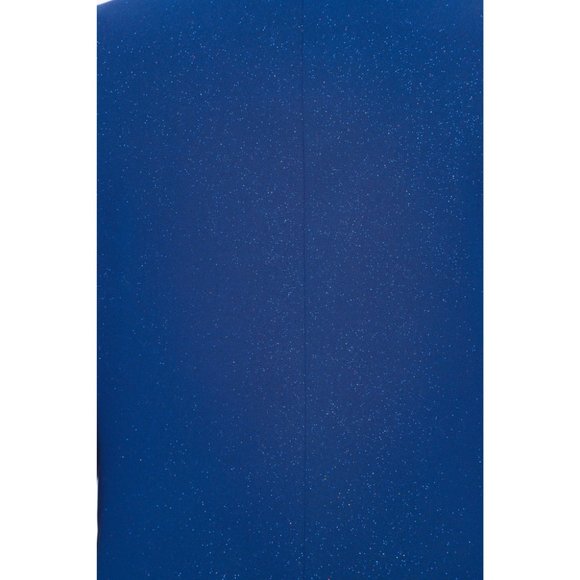 Derman Indigo Blue Pointed Collar Silvery Classic 2 Piece Tuxedo - Picture 2 of 5